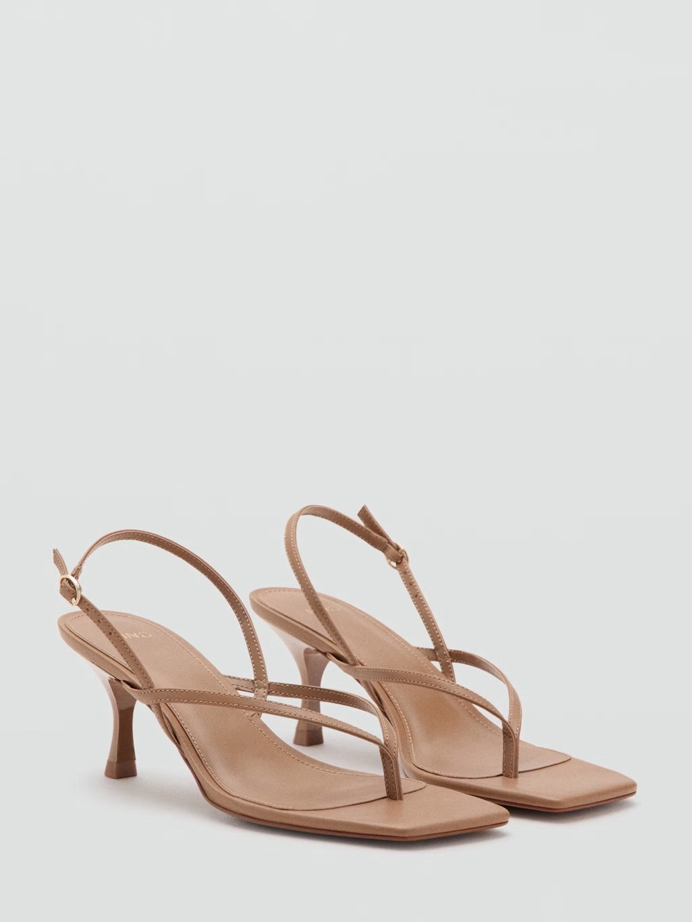 Strappy heeled sandals